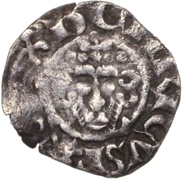 Henry Iii, Short Cross Penny Of London, Class 8c