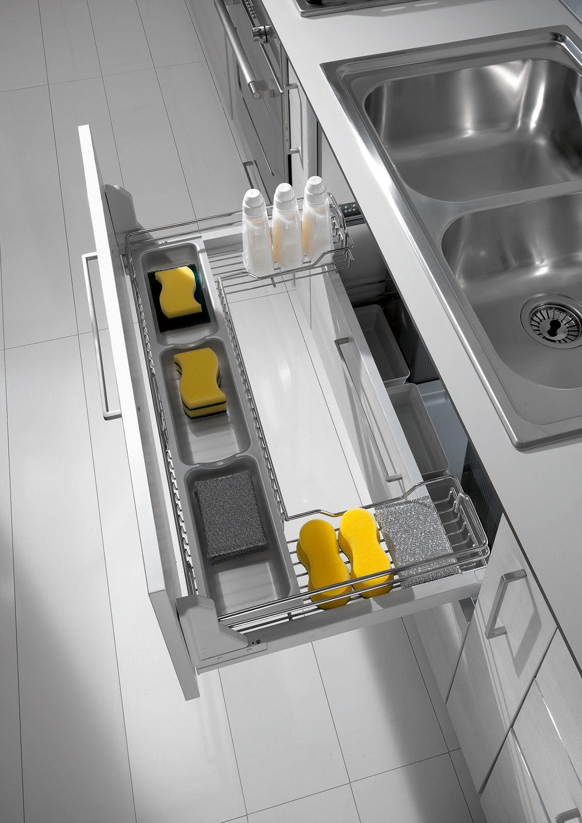 Dynamic Under Sink Pull Out Base Unit 1000mm Kitchen Cabinet Wirework