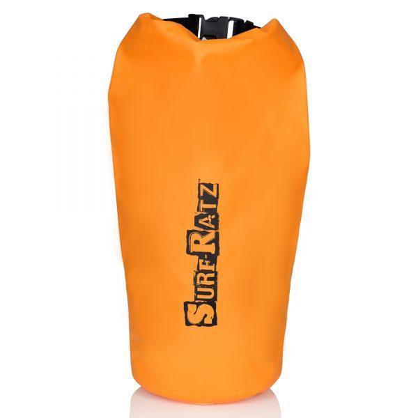 Surf Ratz Waterproof Duffle Bag, Orange 10L Capacity - surf-ratzz