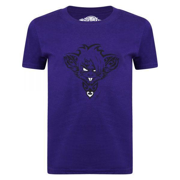 Ratz Rat Tatt T-shirt – Purple - surf-ratz