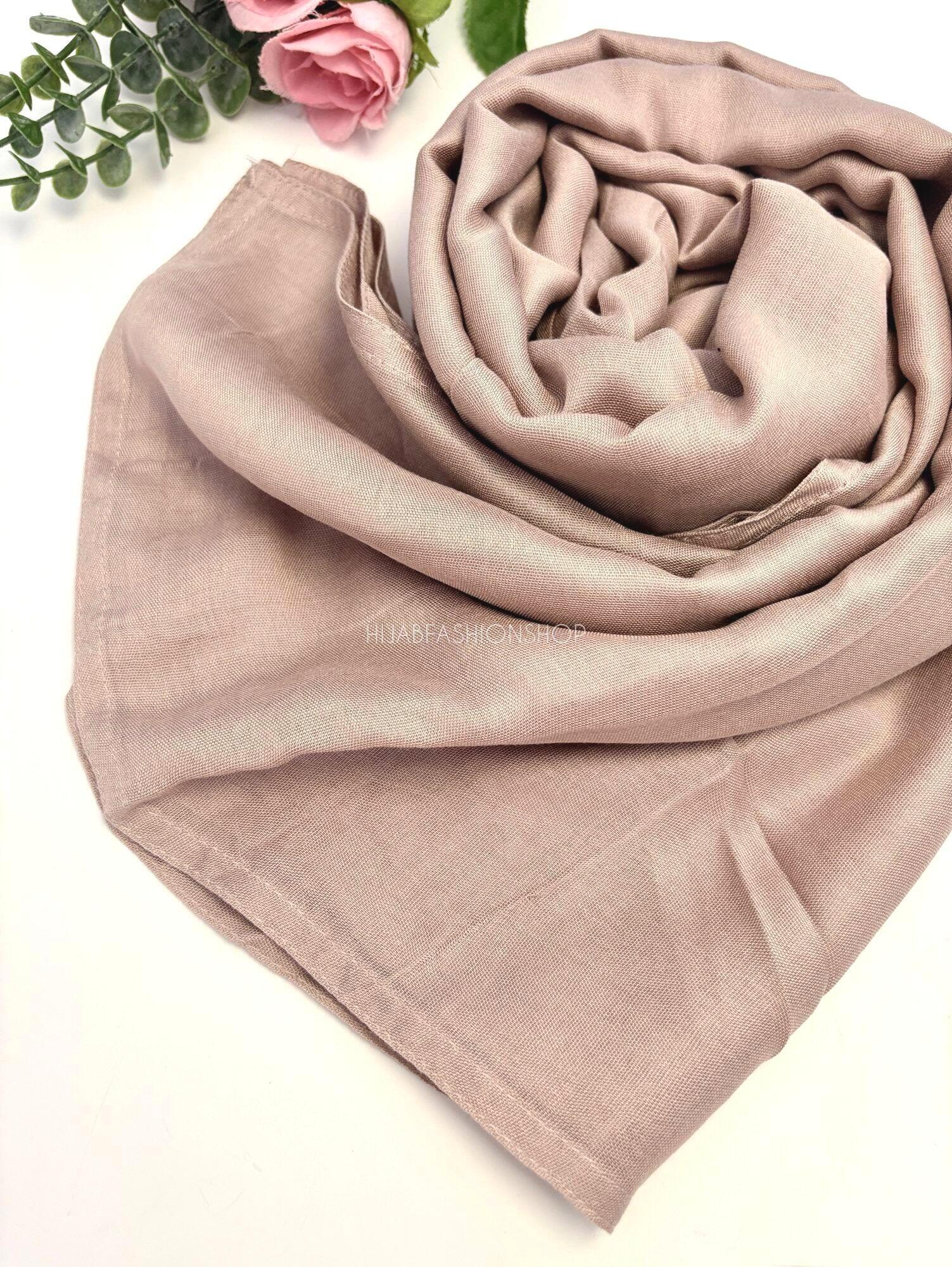 sand premium 100% modal double stitched hijab