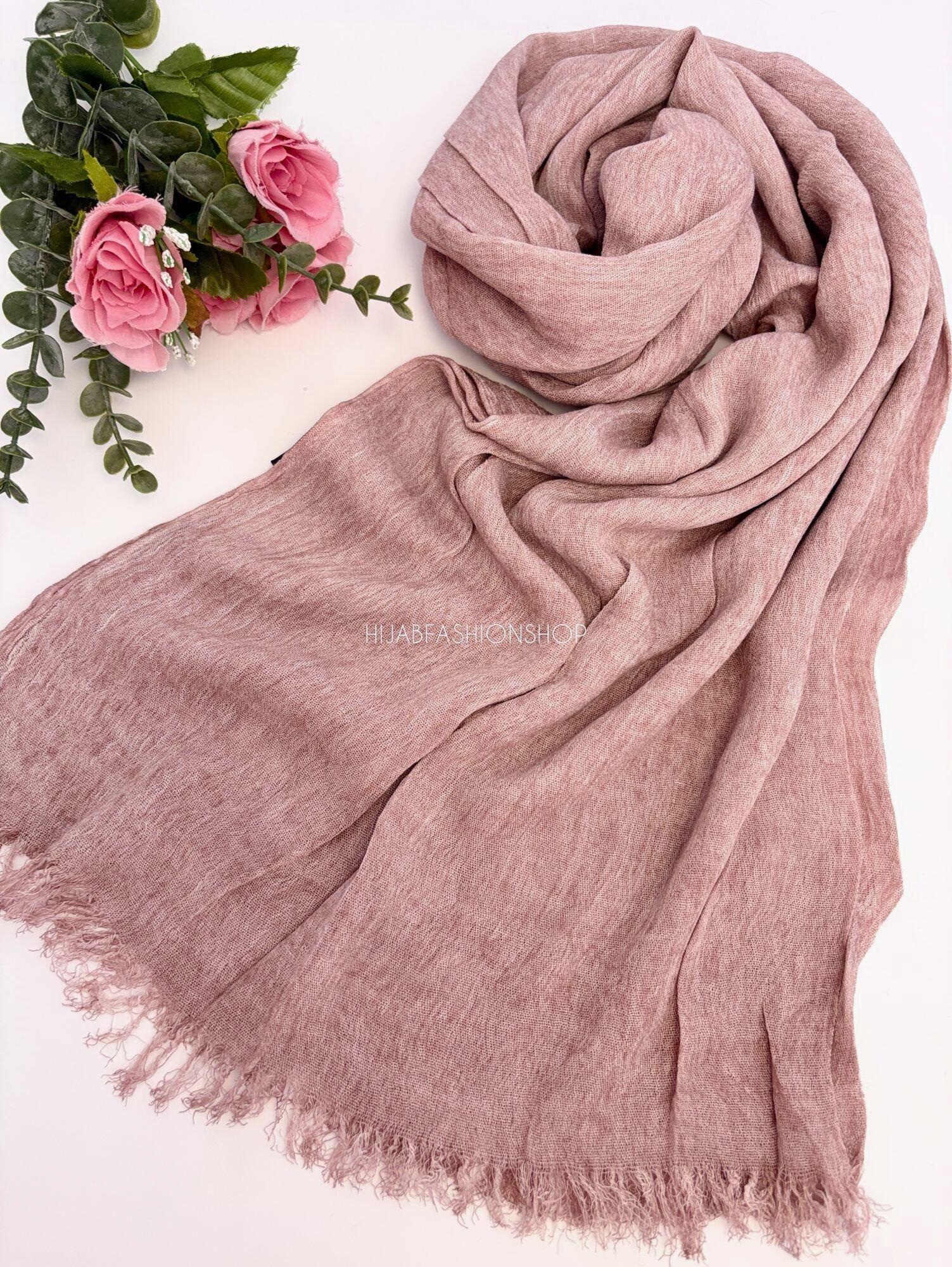 dusty pink thai hijab