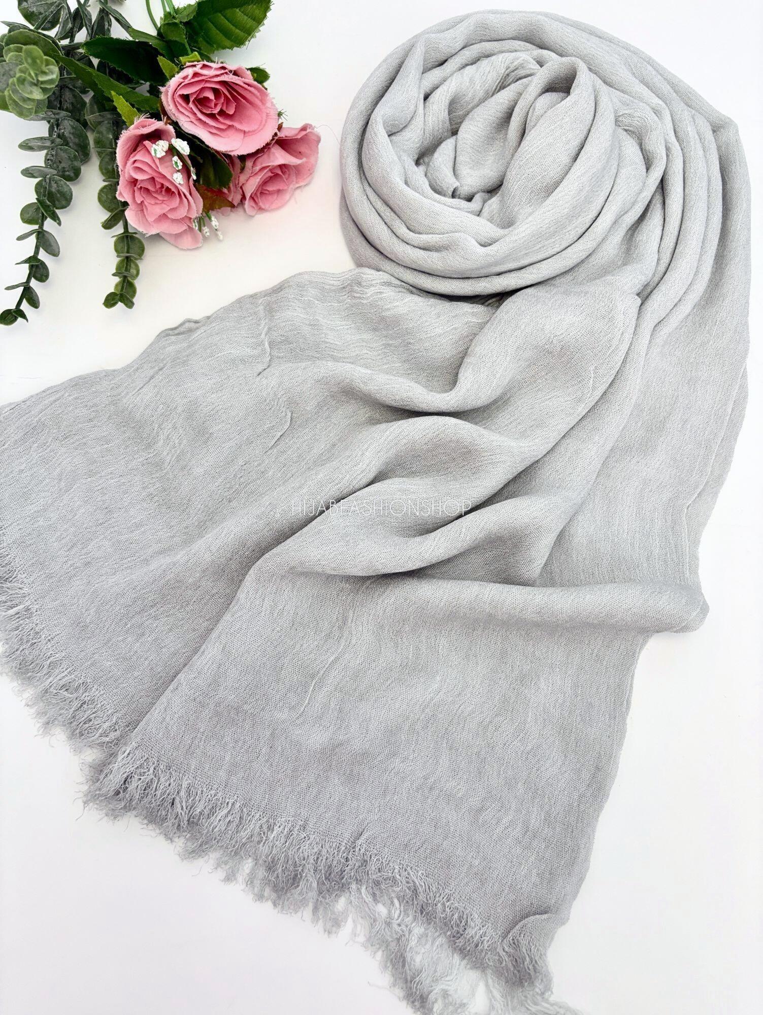 light grey thai hijab