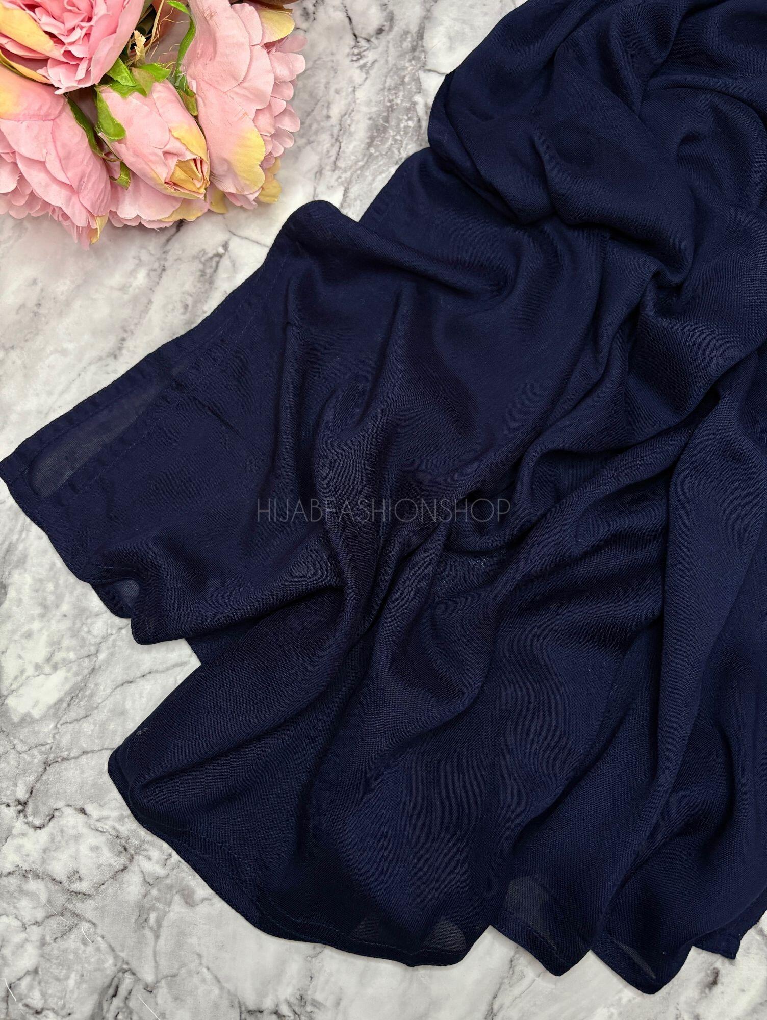 navy modal hijab