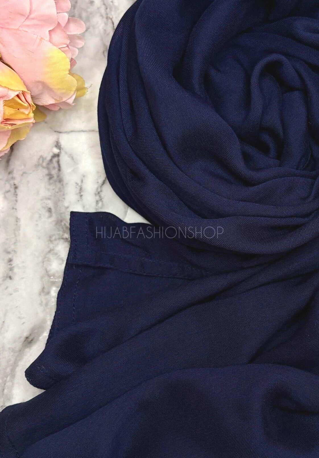 navy modal hijab