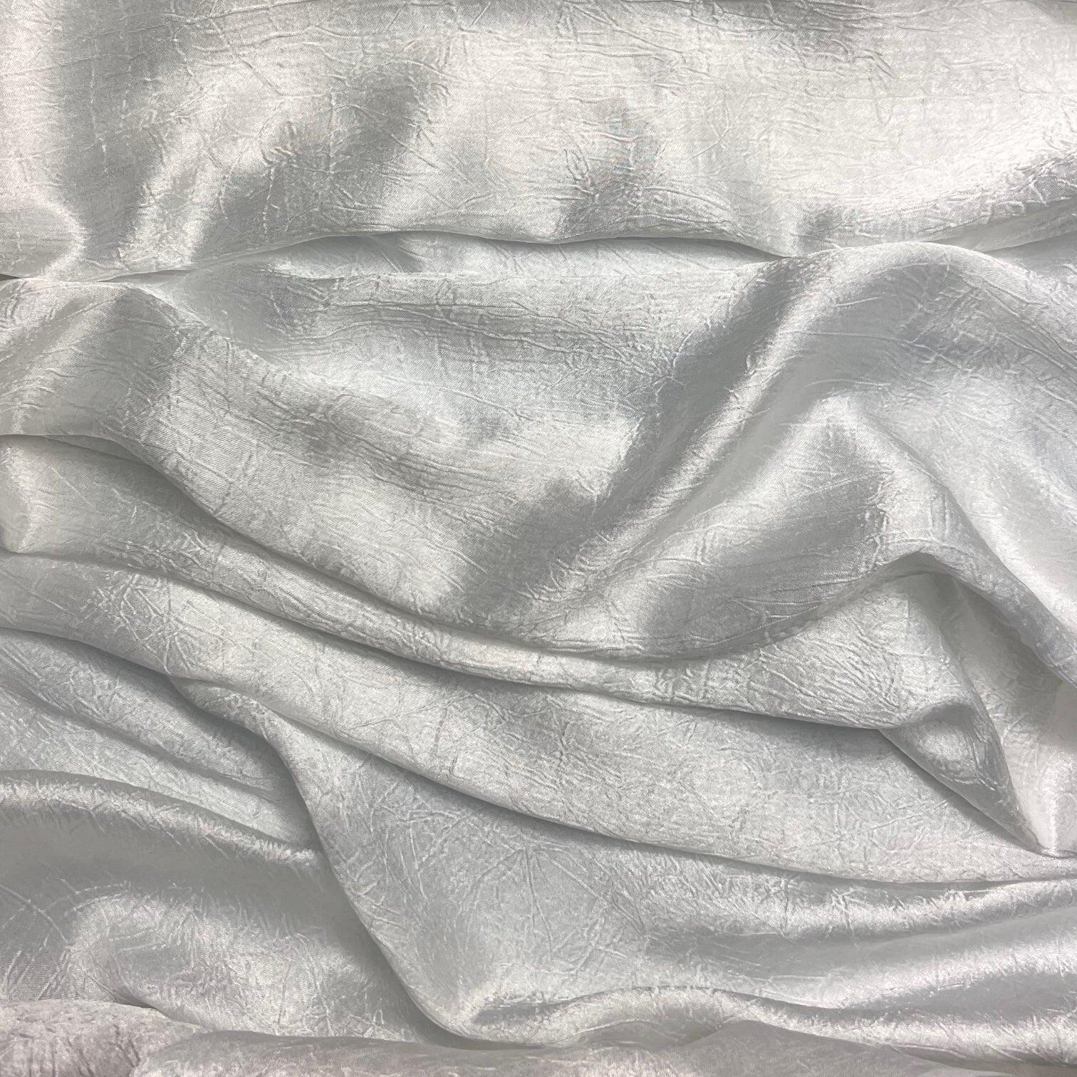 pearl crushed satin hijab