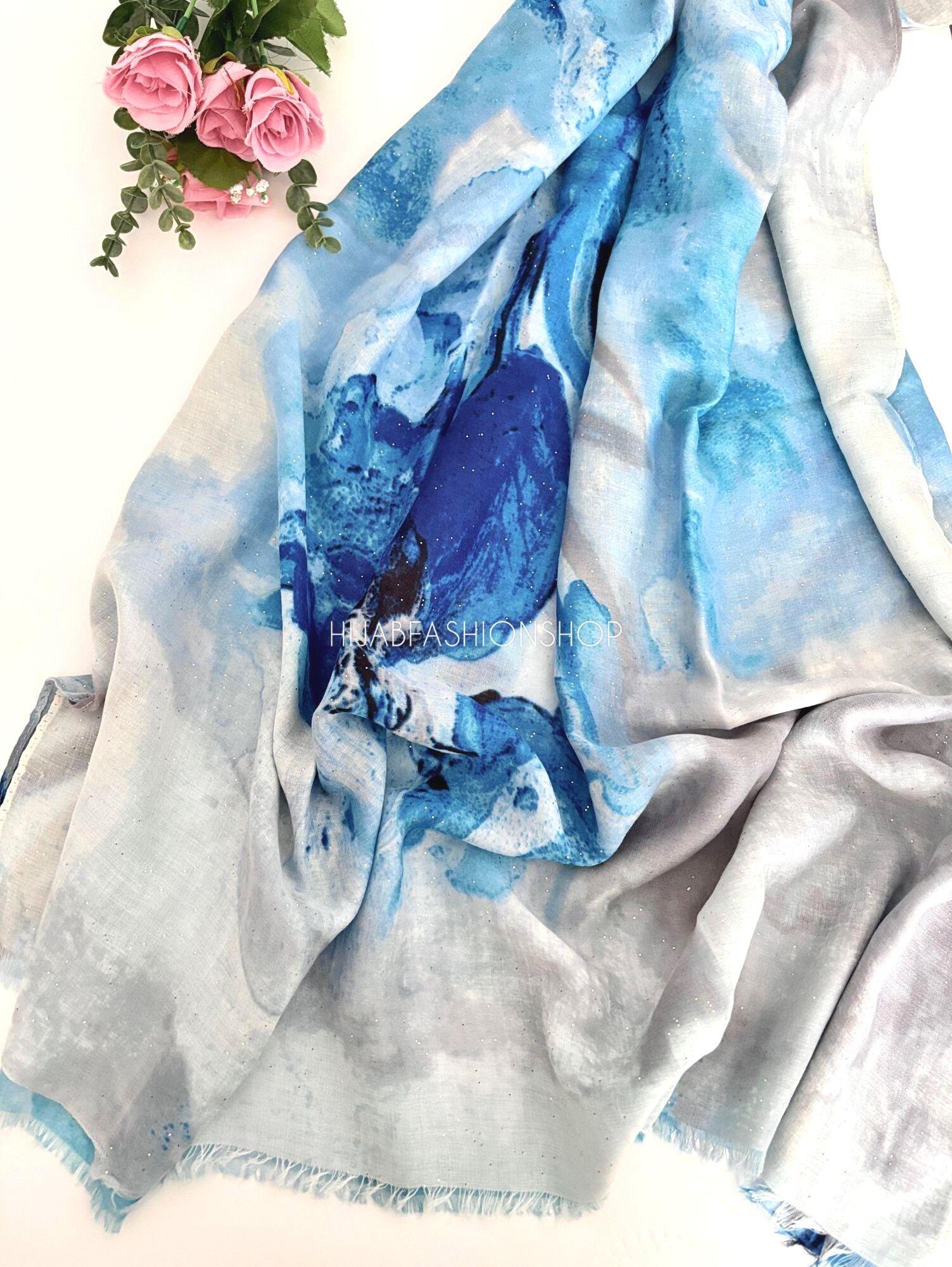 waterink print hijab