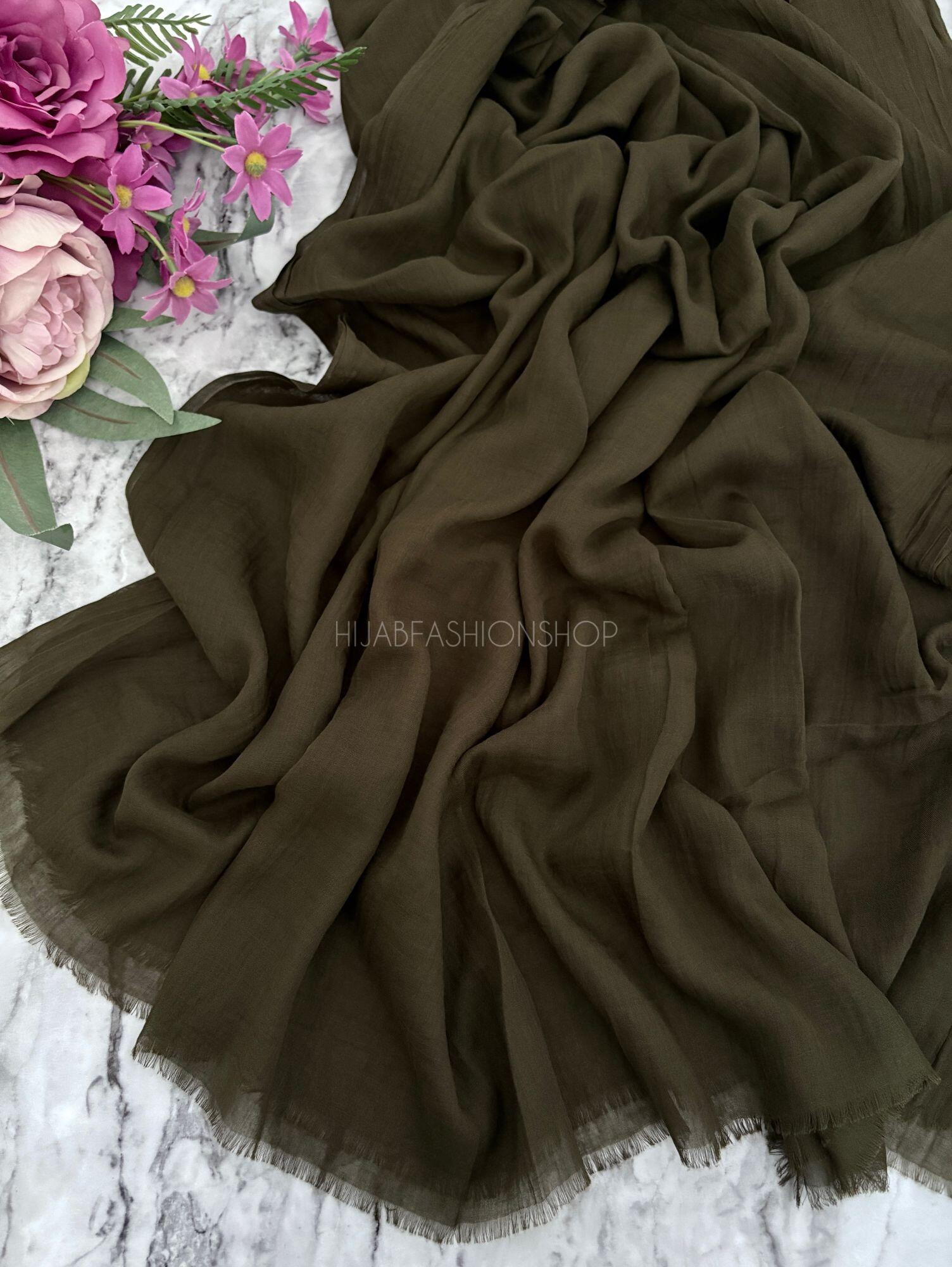 forest premium cotton hijab