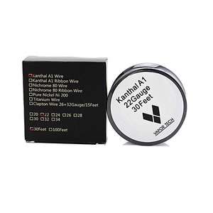 Vapor Tech Kanthal A1 Wire 30ft Spool 20g ,22g ,24g ,26g ,28g ,30g ,32g.