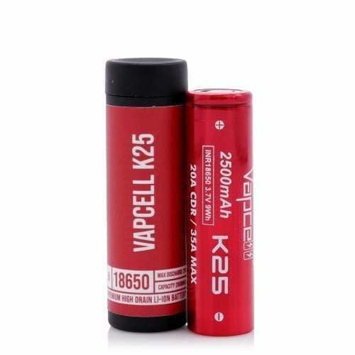Vapcell K25 18650 Battery 2500mAh