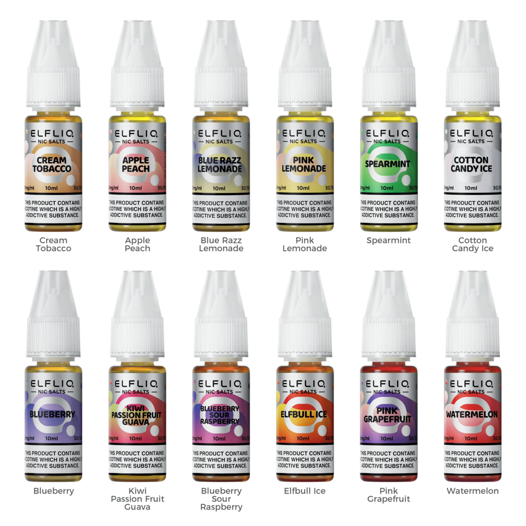 Experience the Next Level of Vaping with ELFLIQ NIC SALT E-Liquid