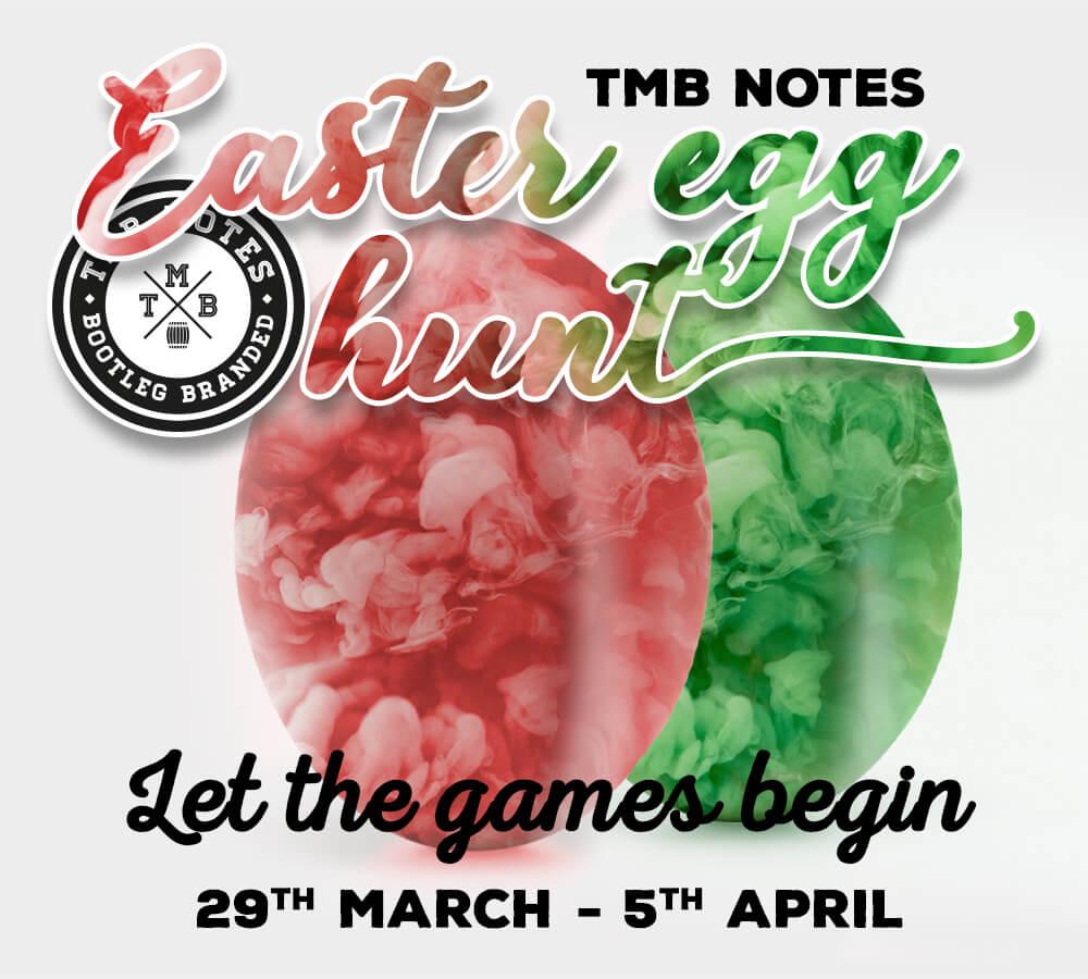 TMB Notes Easter Egg Hunt