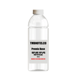 Premixed Base Blend- 90vg/10pg