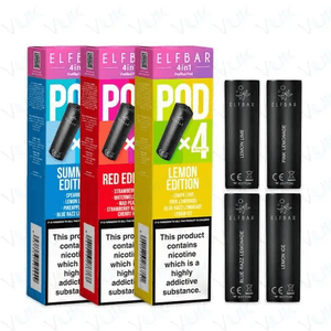 Elf Bar 4 in 1 Prefilled Pods 2ml 4 Pack