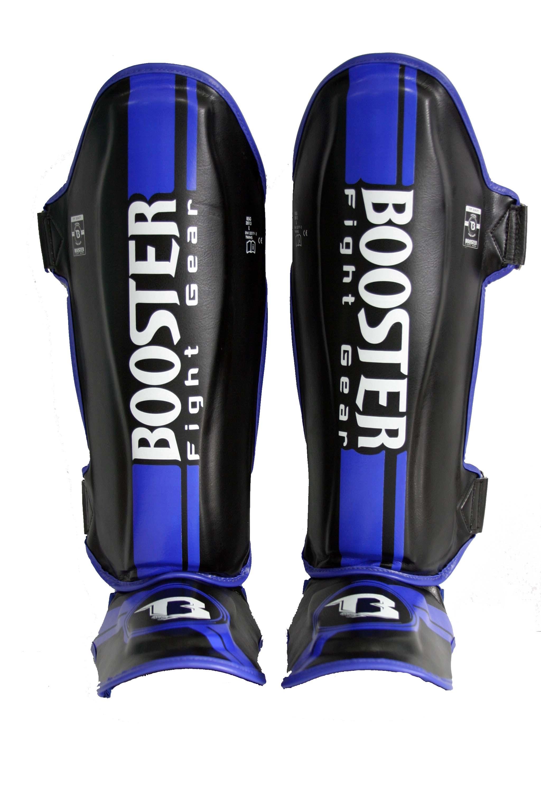 Booster v3 Shin Guards Black & Blue