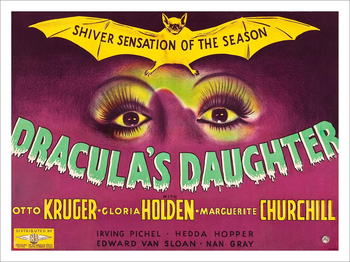 Dracula's Daughter Movie Poster Art Print £7.99 / Framed Print £22.99