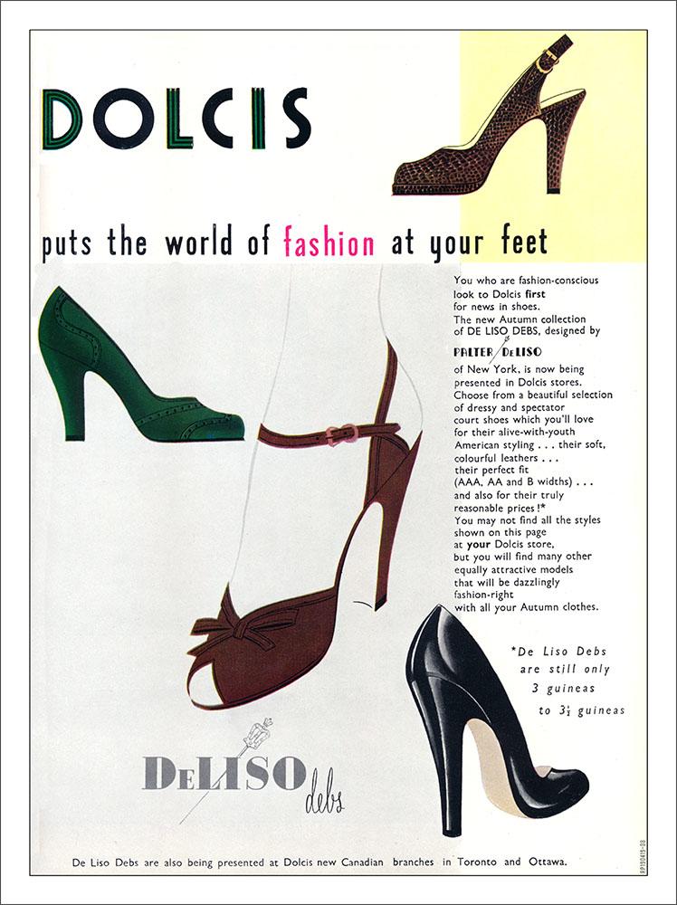 Dolcis Shoes : Art Print £7.99 / Framed 