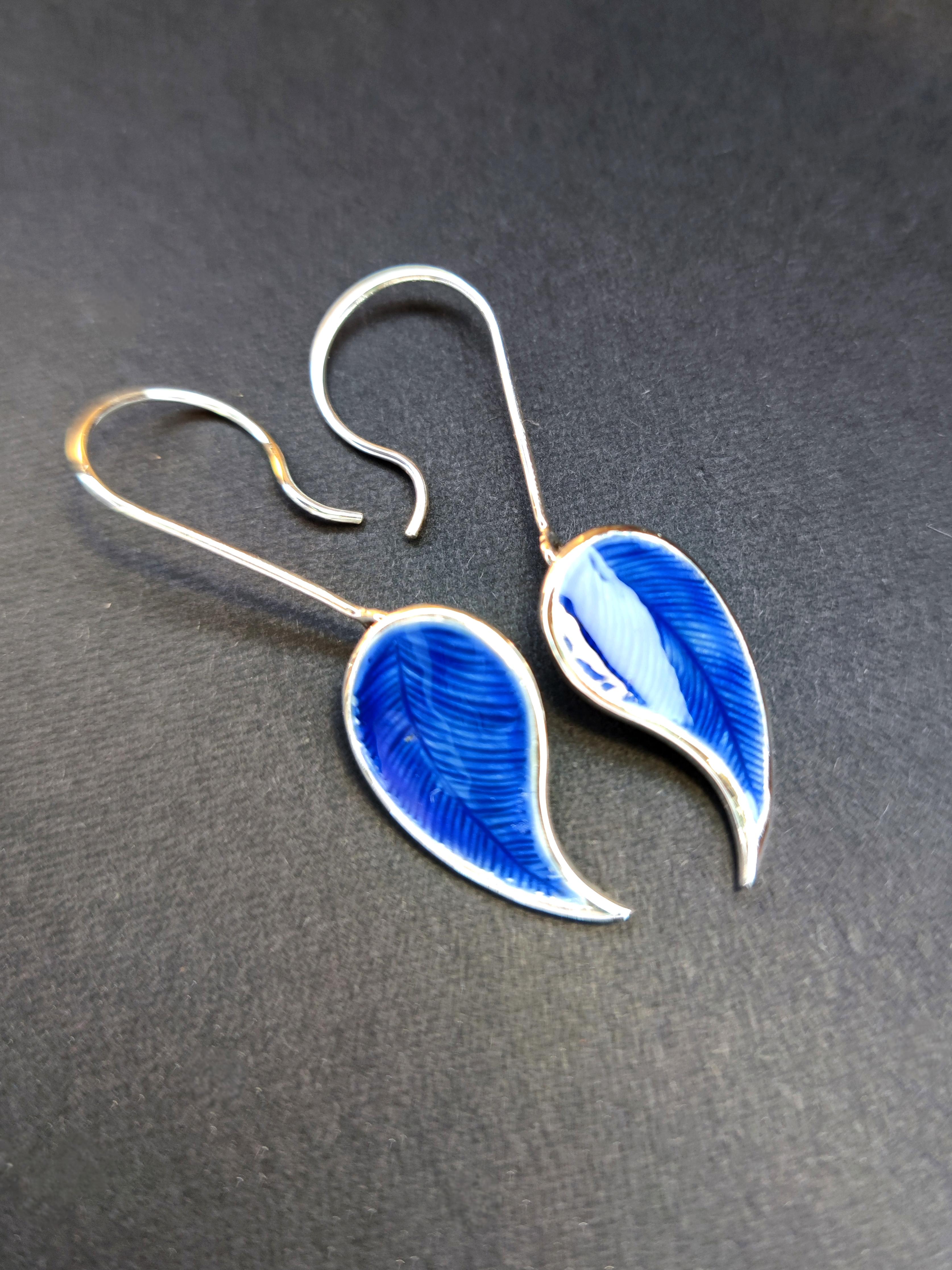 Leaf Drop Earrings