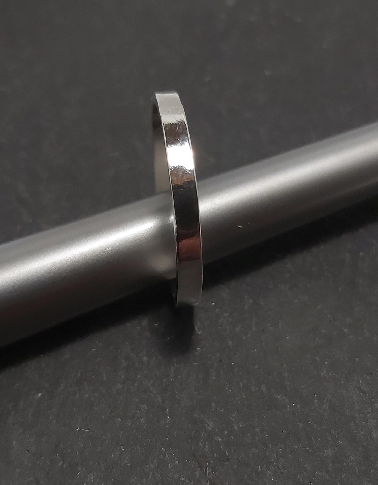Sterling Silver Plain Band Stacker Ring