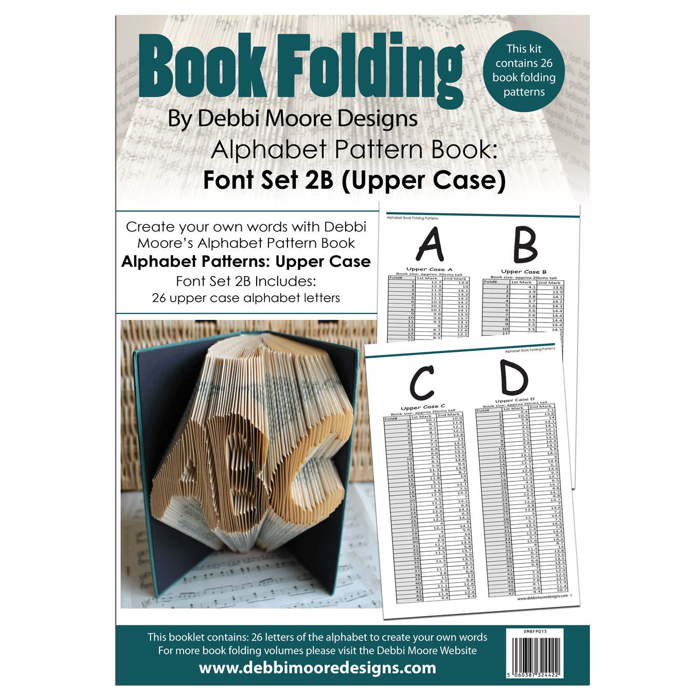 Printable Free Book Folding Alphabet Patterns