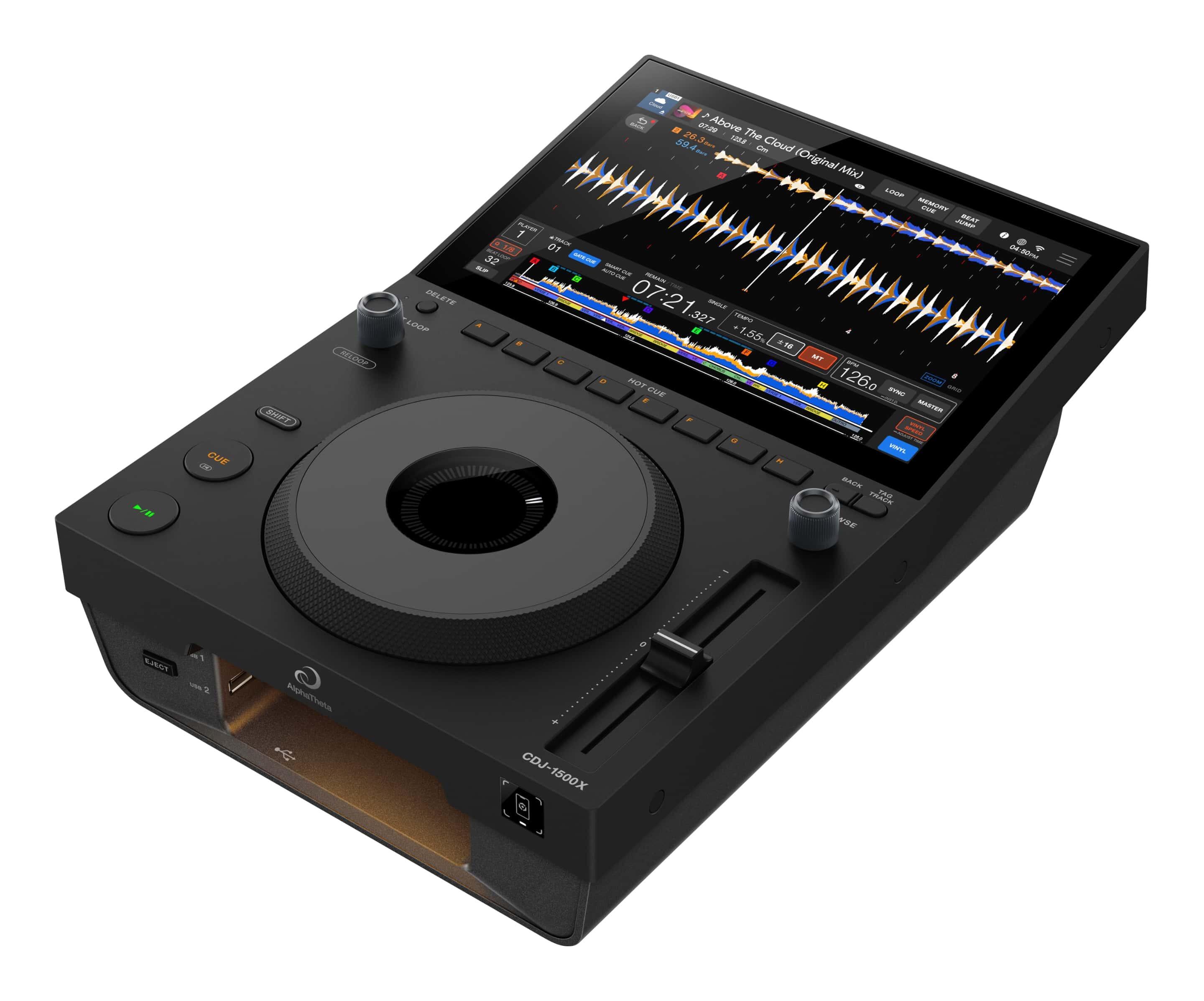 AlphaTheta CDJ-1500X angle