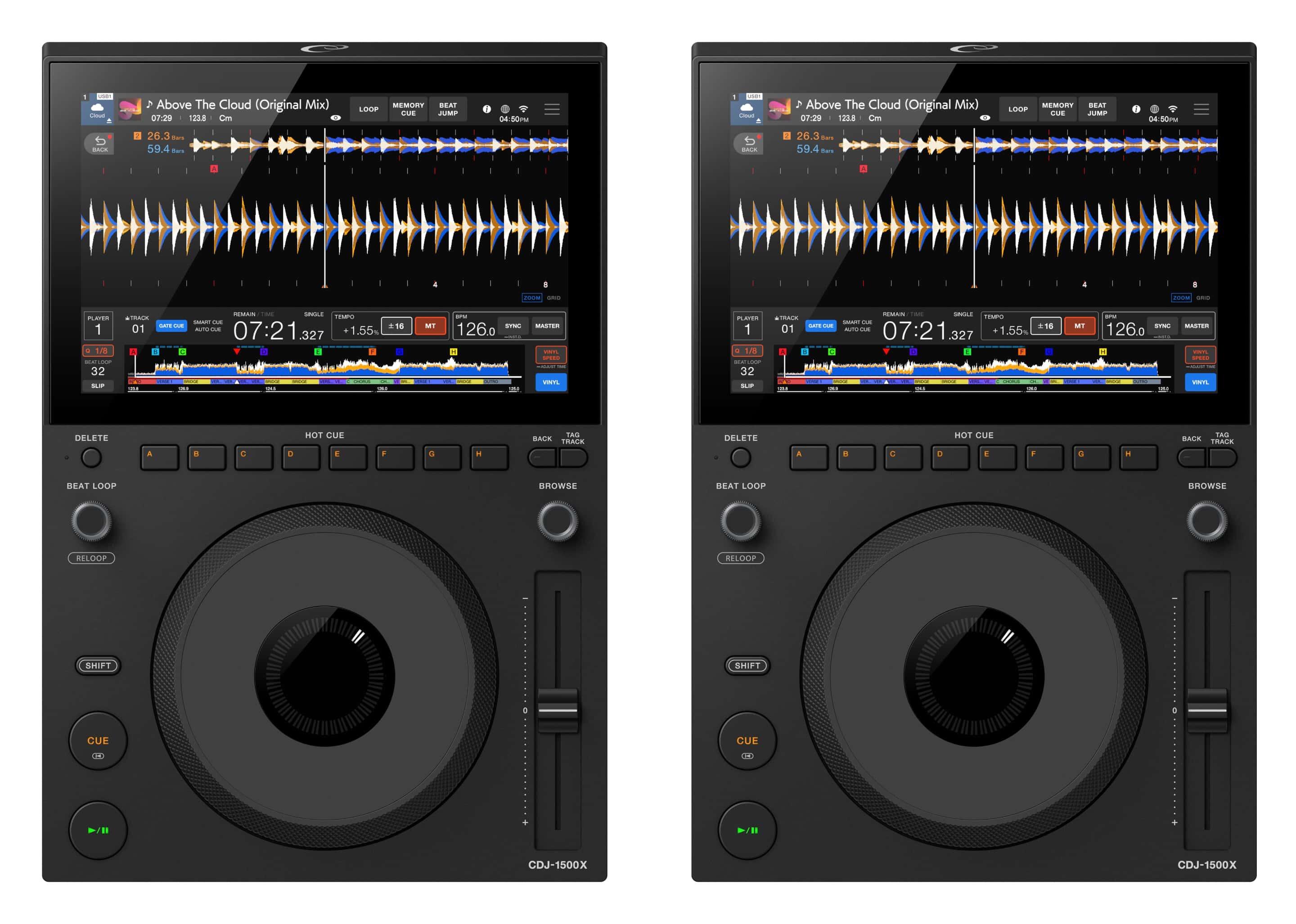AlphaTheta CDJ-1500X Pair