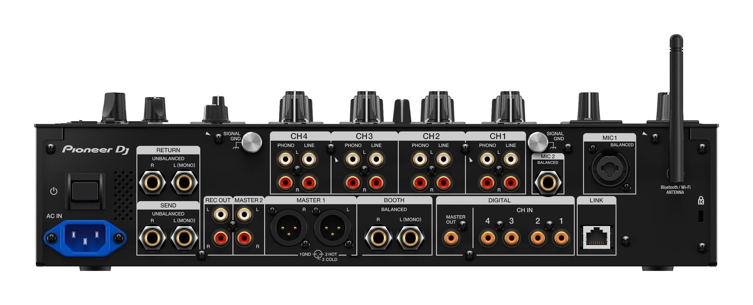 Pioneer DJ DJM-A9 rear