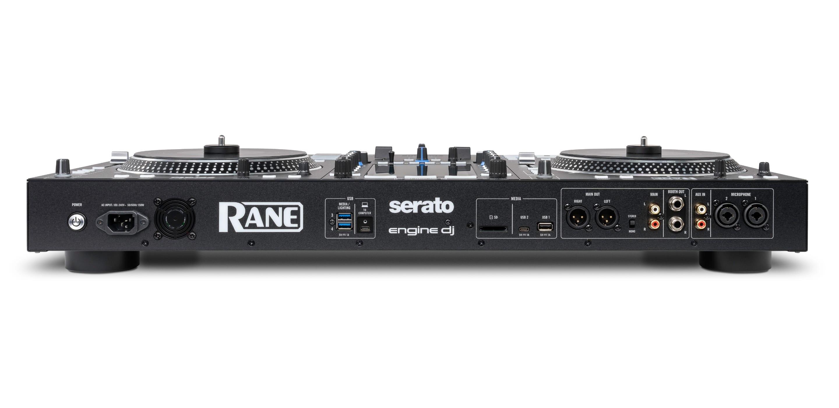 RANE SYSTEM ONE All-In-One Standalone Motorised DJ System rear