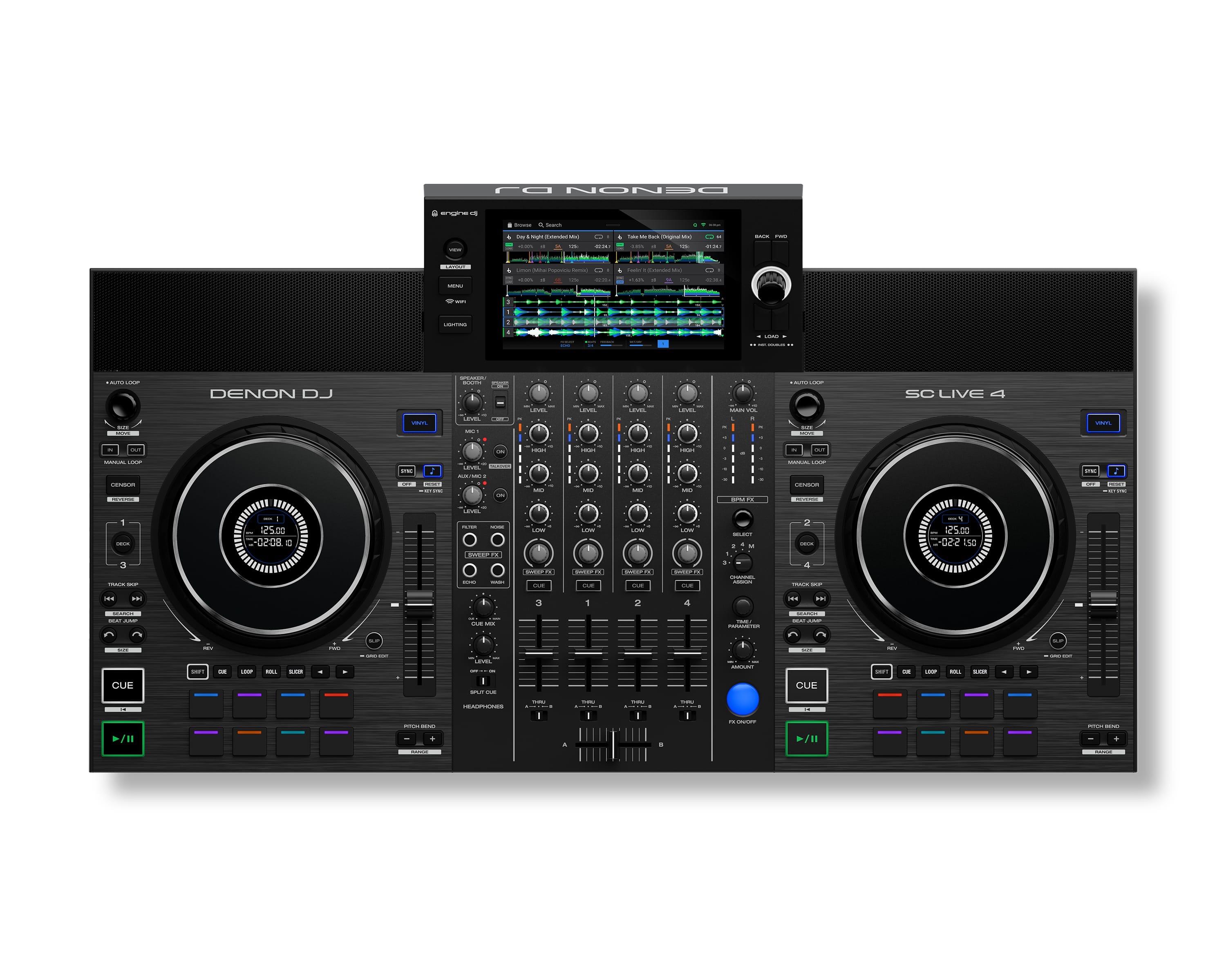 Denon DJ SC LIVE 4 top