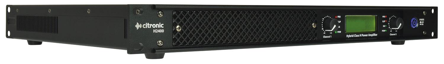 Citronic H2400 Hybrid Amp angle
