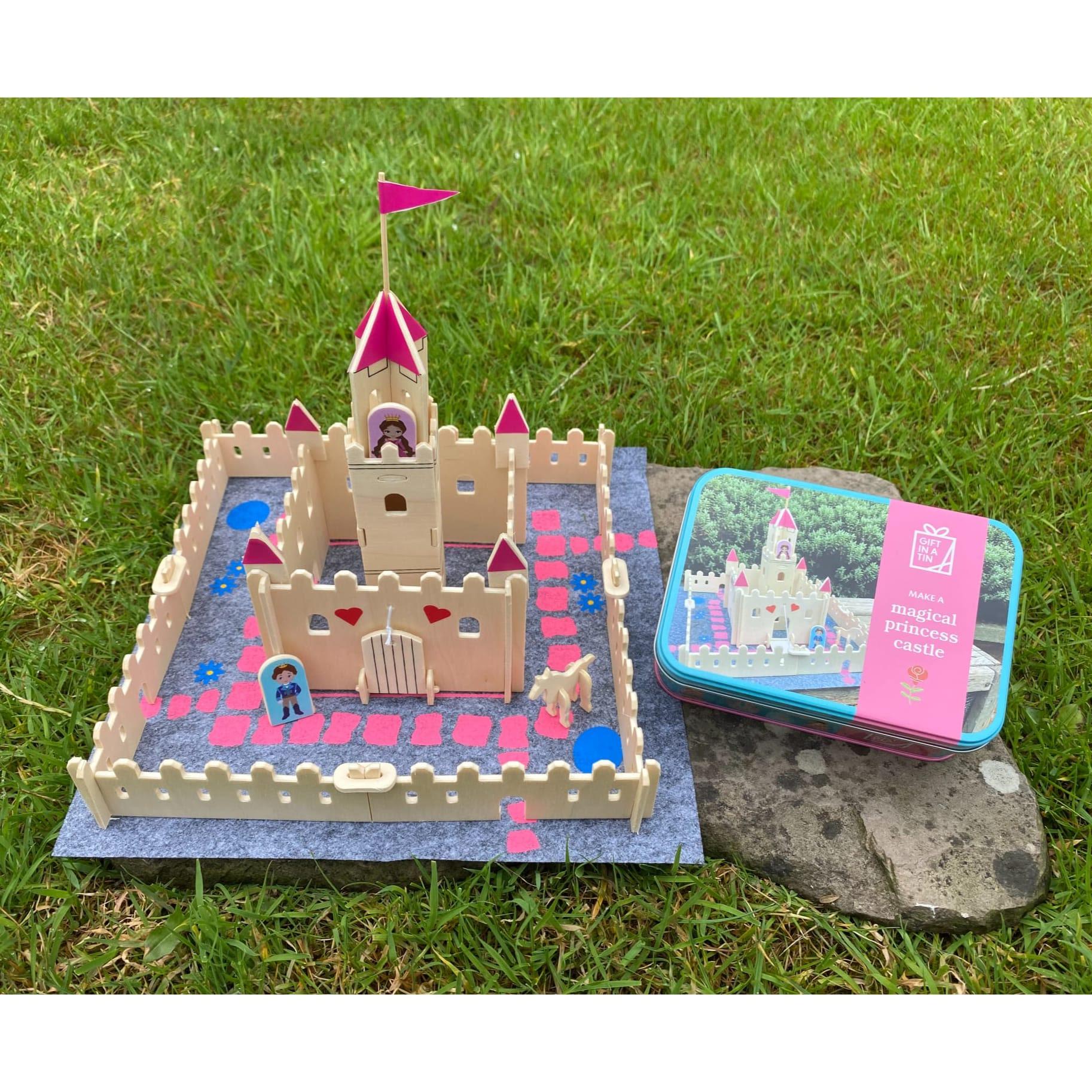 Gift In A Tin Build Apples To Pears Castle In A Tin Construction Kit