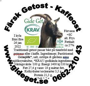 Gide Get's Färsk getost - kaffeost'