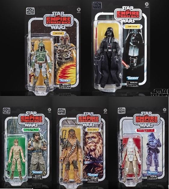 Star Wars Retro Collection Empire Strikes Back Complete Set Kenner Black Series 