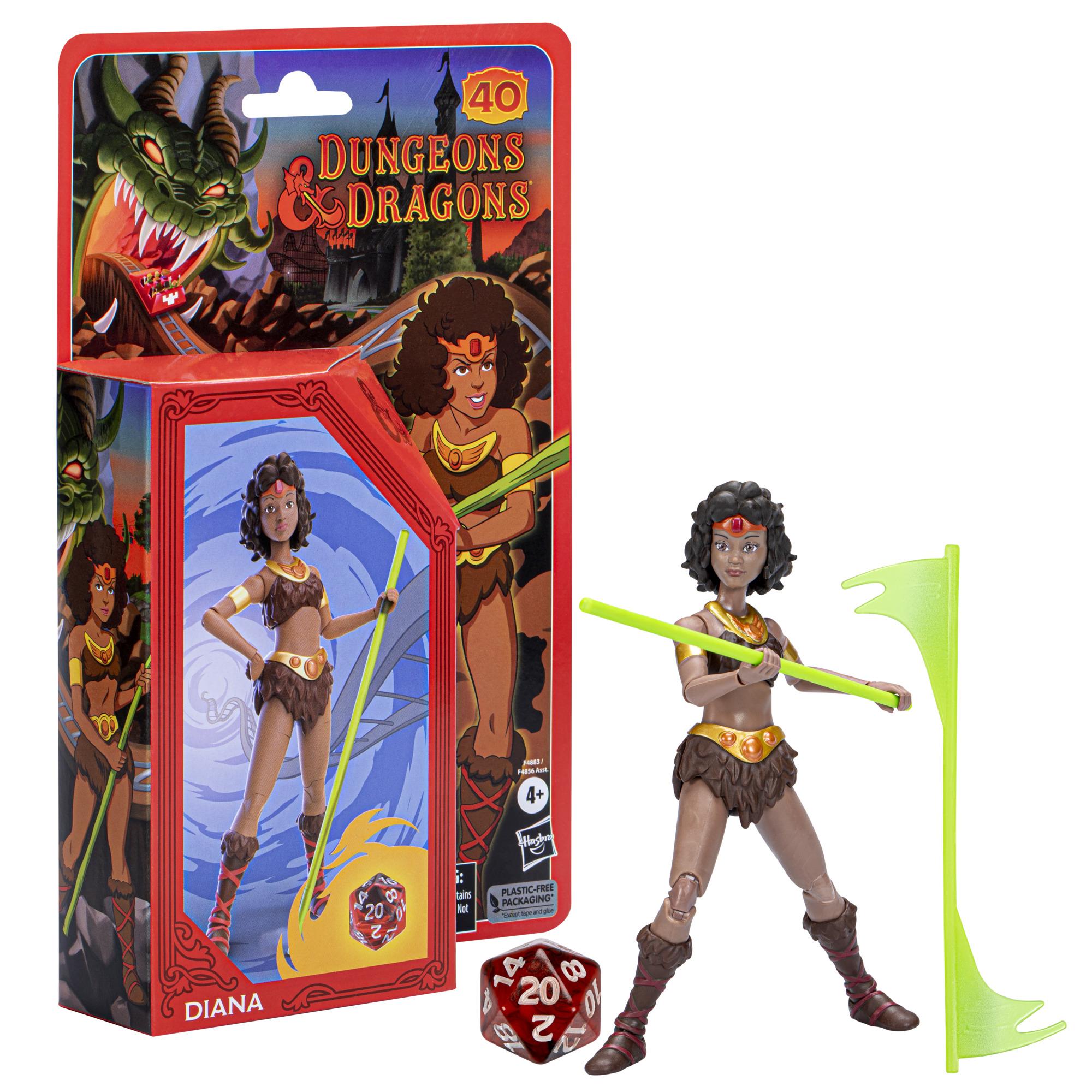 Dungeons & Dragons Cartoon Classics 6-Inch-Scale Action Figure - Diana the  Acrobat