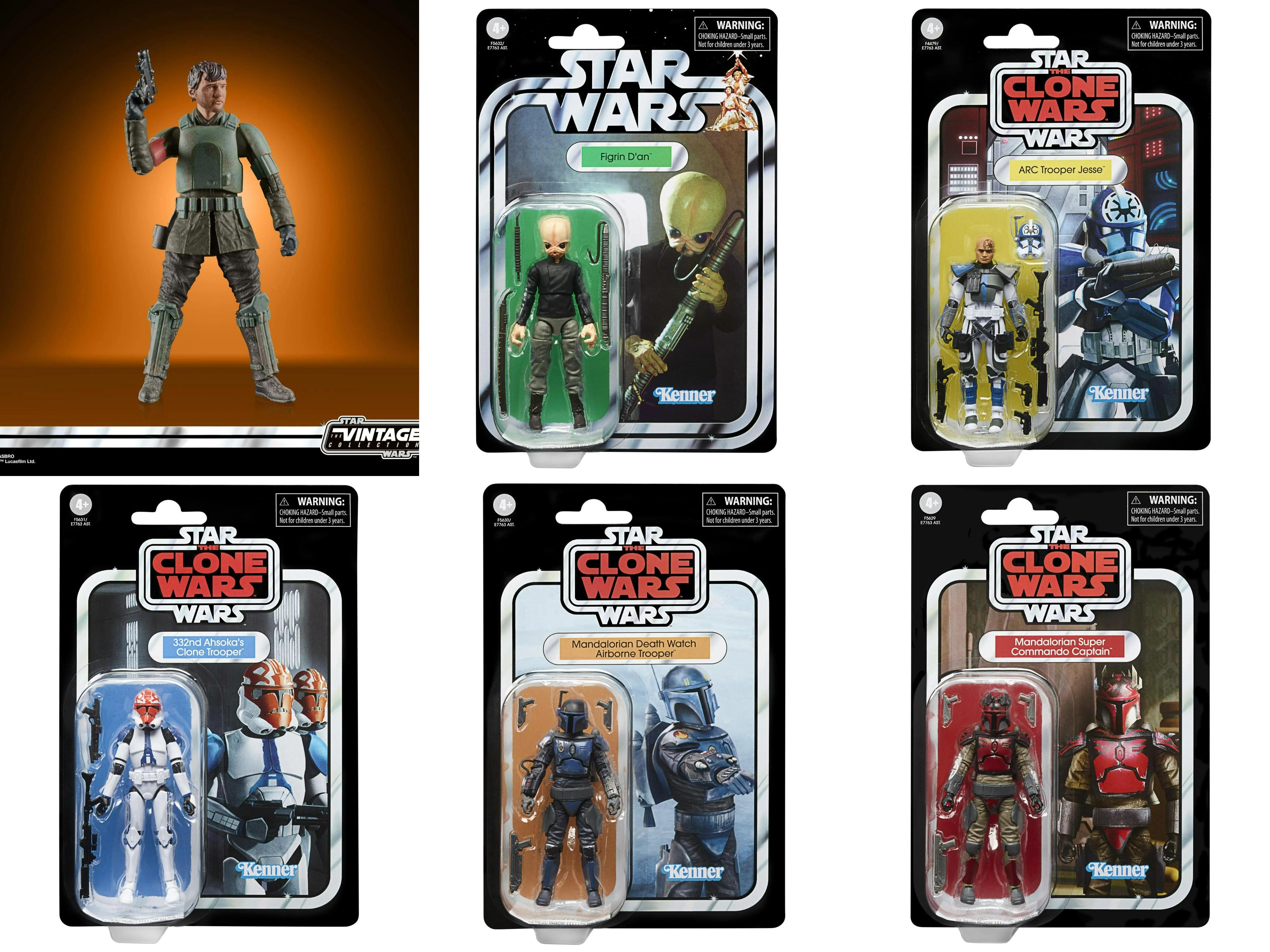 Star Wars The Vintage Collection 3.75 Inch Action Figure Wave 41 Set of 6