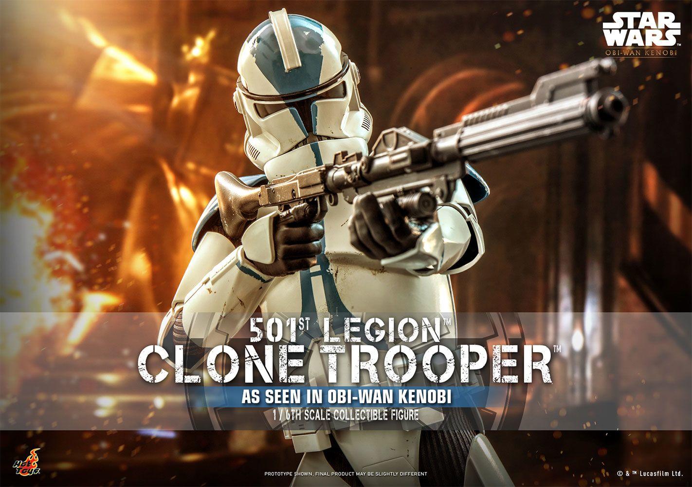 St Battalion Clone Trooper Kenobi Series Star Wars Hot Toys