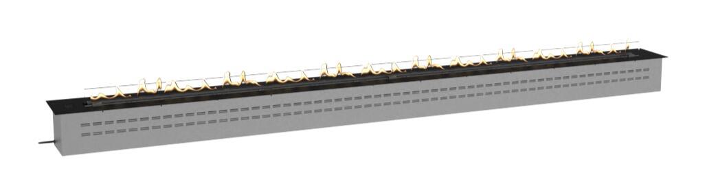 Decoflame Denver F6 2520 mm long bio-ethanol burner, product render