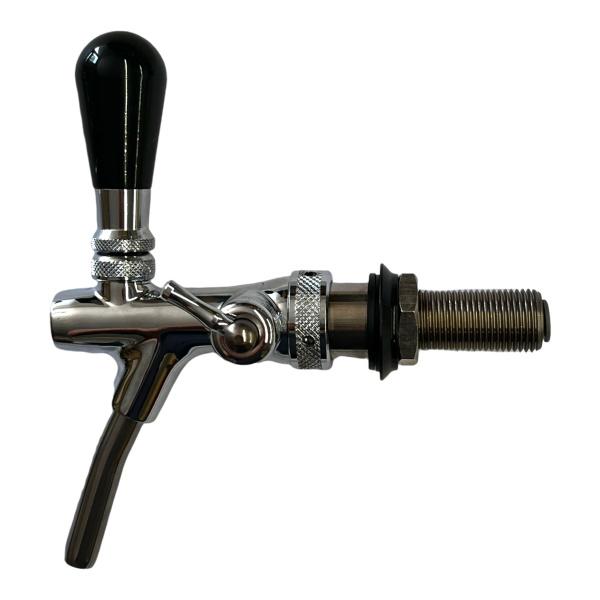 Adjustable Beer Tap Faucet Beer Flow Control Faucet with 4 inch Shank Tap Kit for Beer 