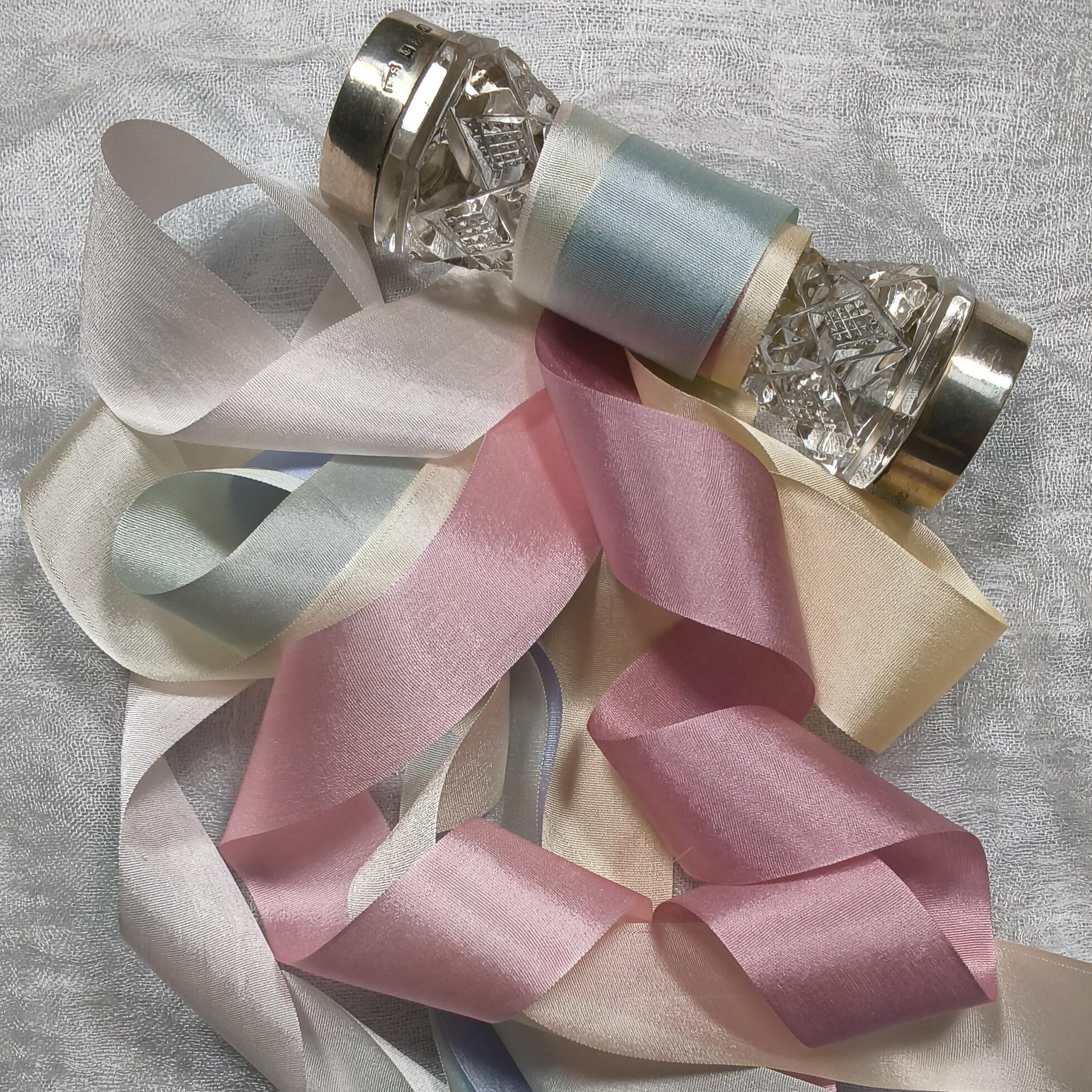 Woven Edge Ribbon in Eight Colours