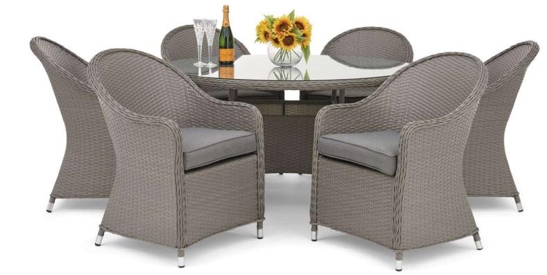 4 seater wicker outdoor setting