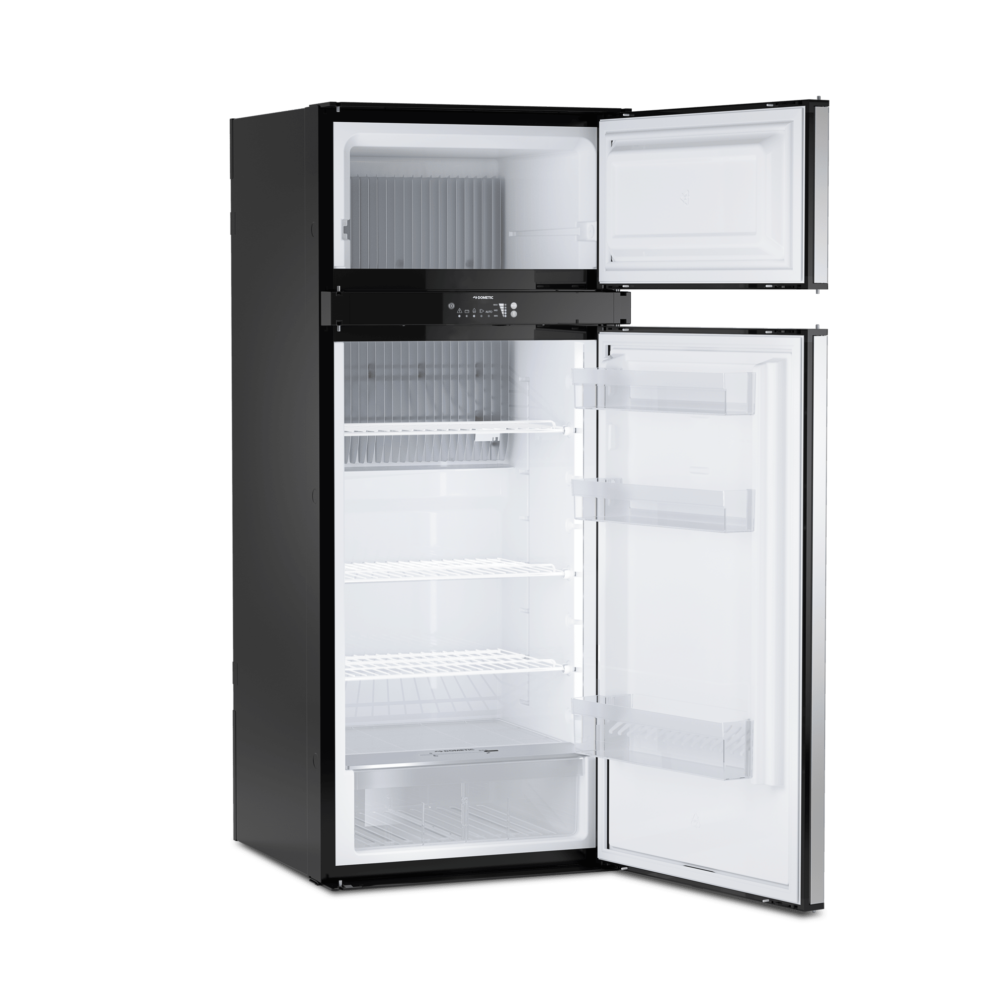 DOMETIC RMD 10.5XP Double Door Cabinet Fridge Freezer Interior