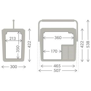 DOMETIC CFF 18 Dimensions