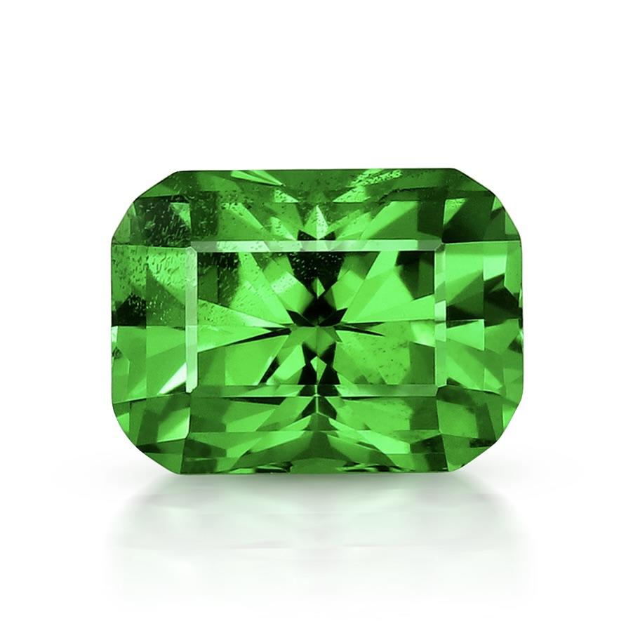 sovjetisk Ord Steward 1.67ct Emerald cut Tsavorite Garnet