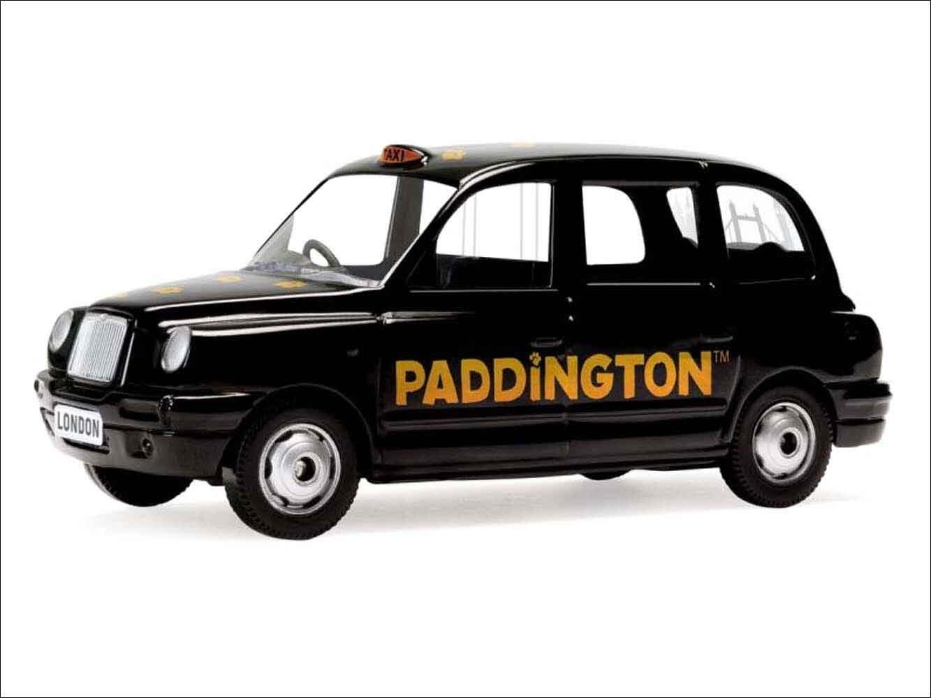 Paddington Bear London Taxi and Paddington Bear Figure