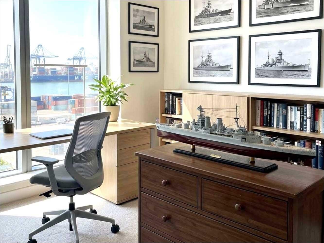 HMS Hood replica fully built