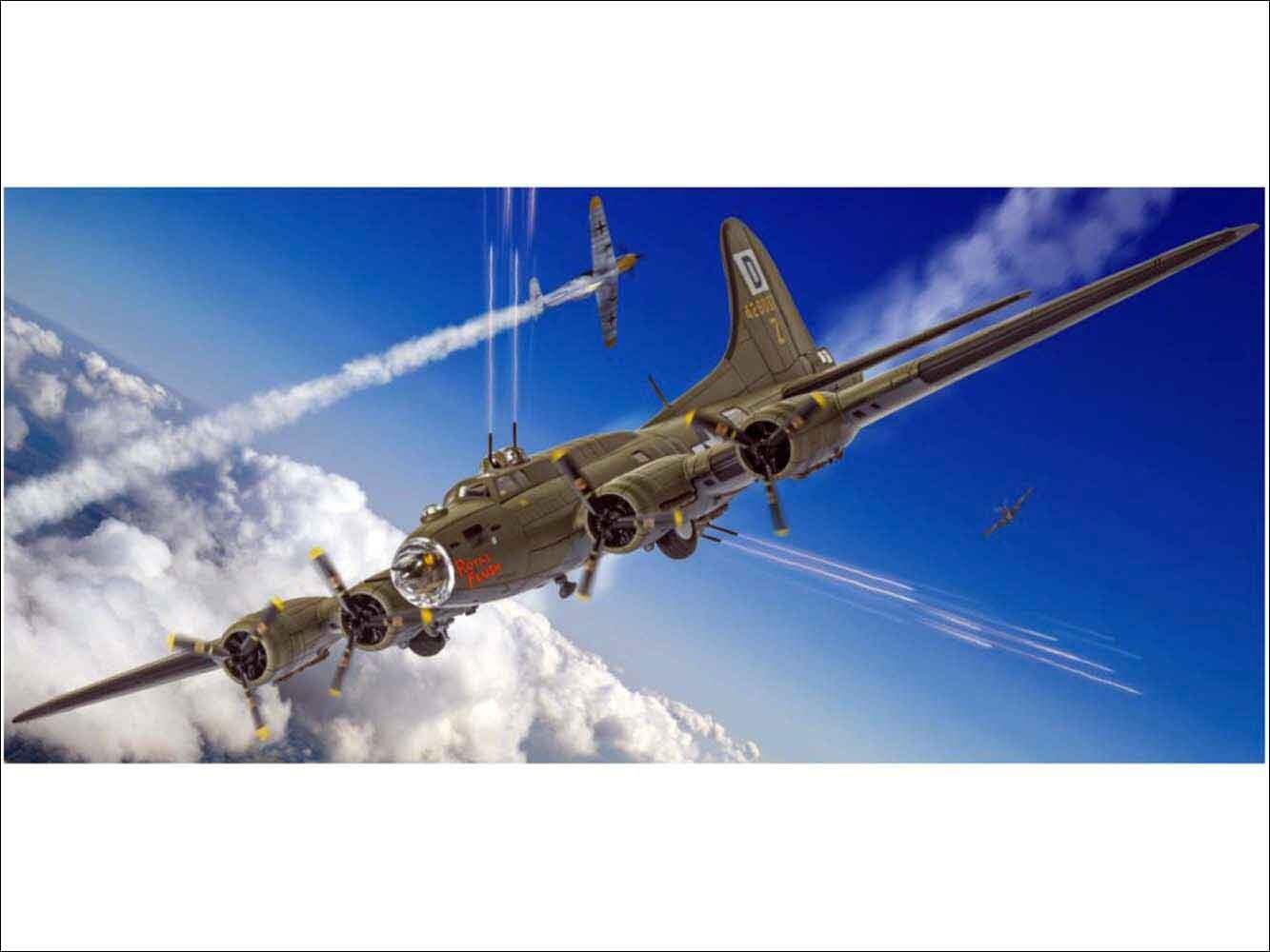 Boeing B-17G Flying Fortress Model Aircraft