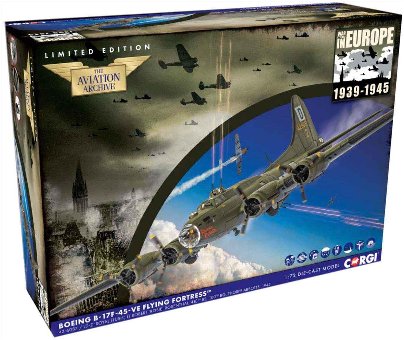 Corgi B 17 1 72 Contemporary Manufacture