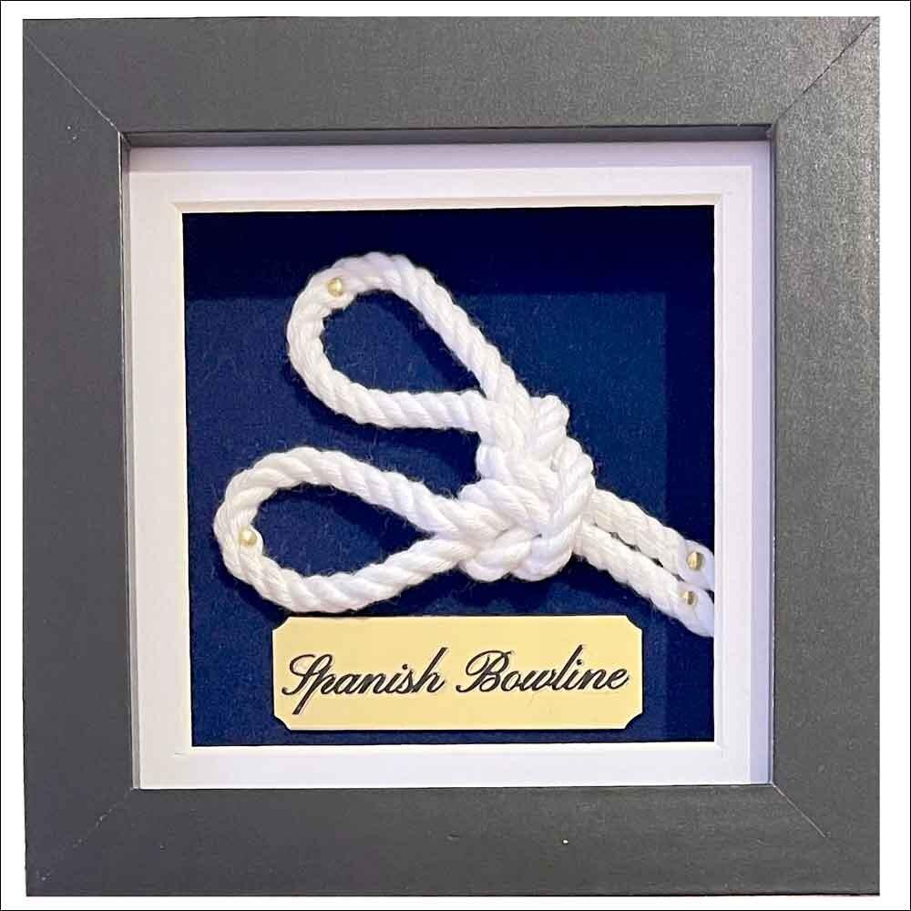 nautical knots in frame