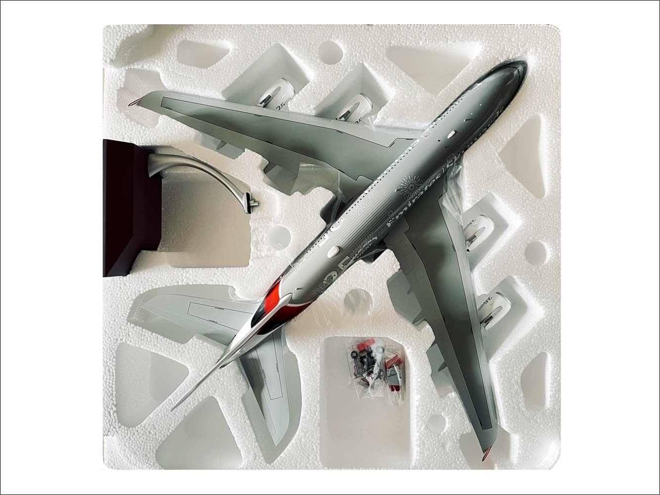 40 cm wingspan A 380 Emirates model