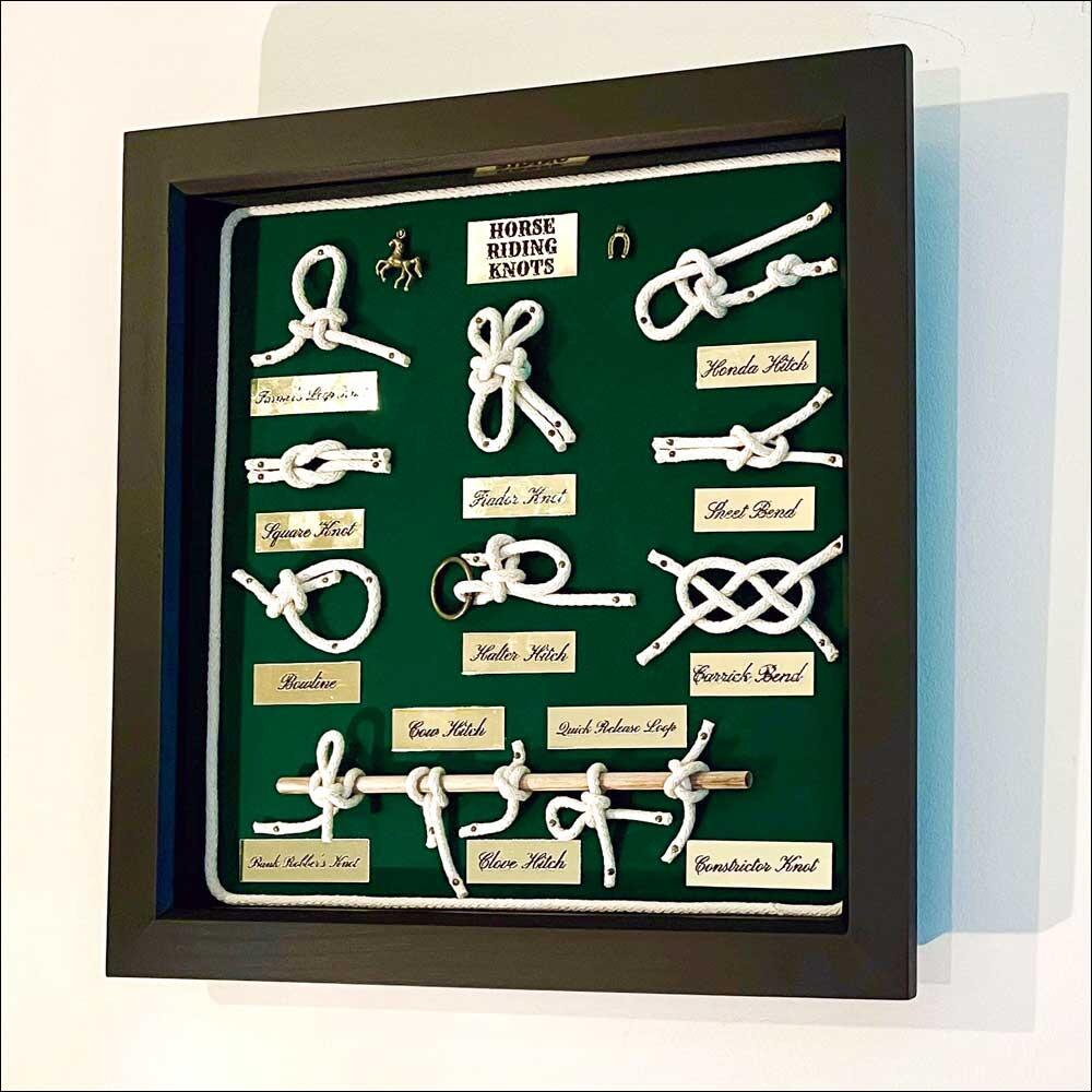 Wall display gift for horse enthusiasts